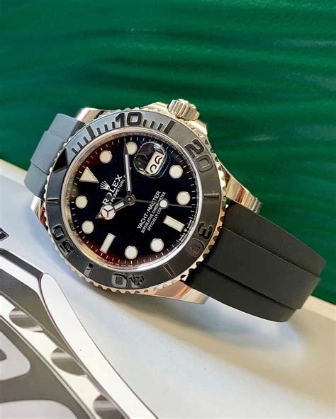 rolex yachtmaster 11 white gold|yacht master oysterflex white gold.